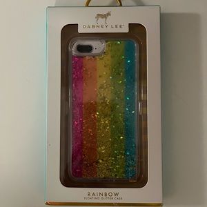 Dabney Lee rainbow glitter iPhone case ✨